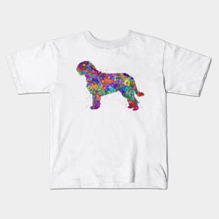 Otterhound Dog watercolor Kids T-Shirt